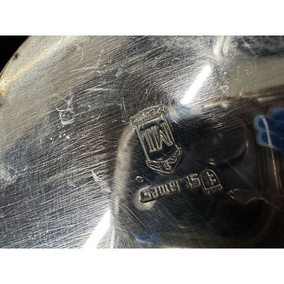 St James Brazil Silverplate Quatrefoil Box Morgan Horse Classic Royale Show 5.5" - Picture 6 of 6